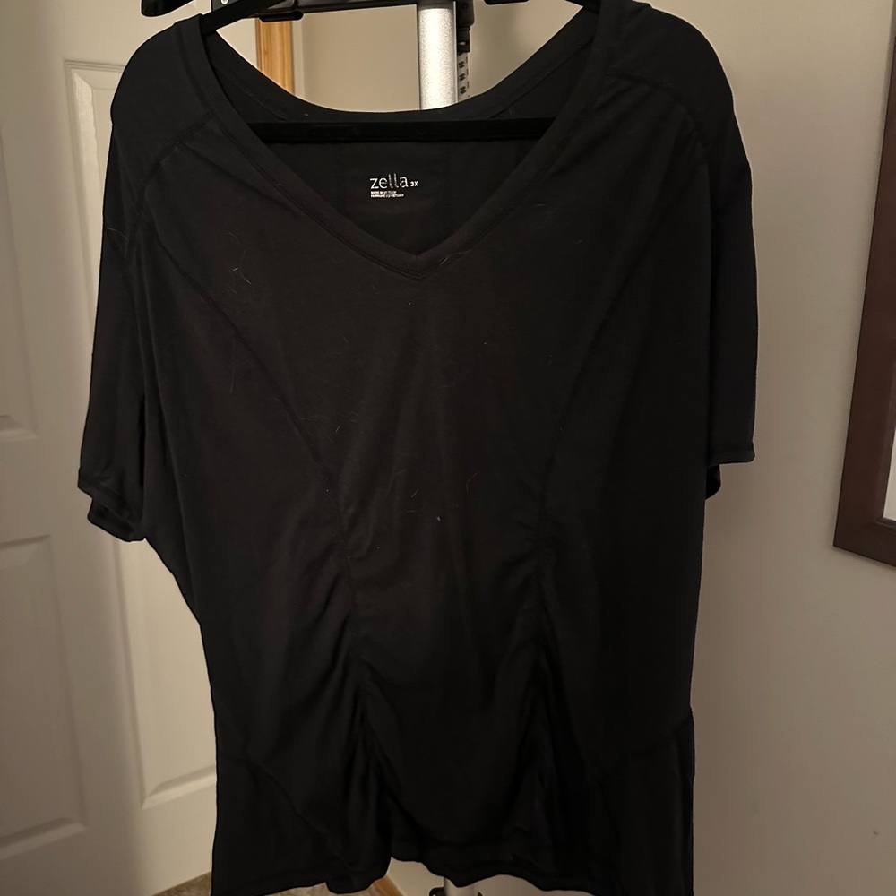 Zella Women's Classic Black Short Sleeve Tee